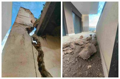 Κυπαρισσία: Τμήμα ετοιμόρροπου κτηρίου έπεσε σε διπλανό σπίτι! – Από τύχη δεν υπήρξαν τραυματισμοί (φωτογραφίες)