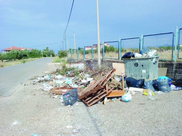 Χωματερή στην Κυπαρισσία