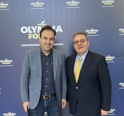 Ο Ακης Γ. Κατρίτσης στο Olympia Forum III