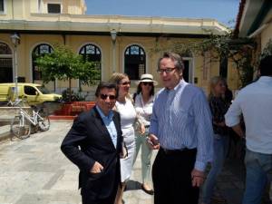 Στελέχη της &quot;Royal Caribbean Cruises&quot; σε Καλαμάτα και Πύλο - Ανοιγμα κρουαζιέρας προωθεί ο Σαμαράς