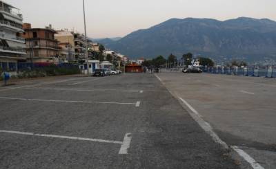 Λειτουργεί το πάρκινγκ στο λιμάνι