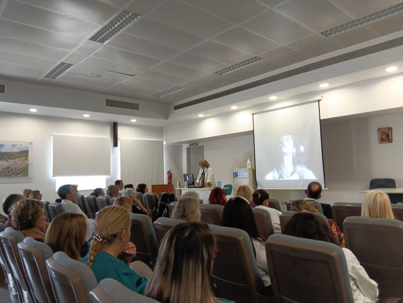 Εκδήλωση για την έμφυλη βία χθες στο Νοσοκομείο Καλαμάτας