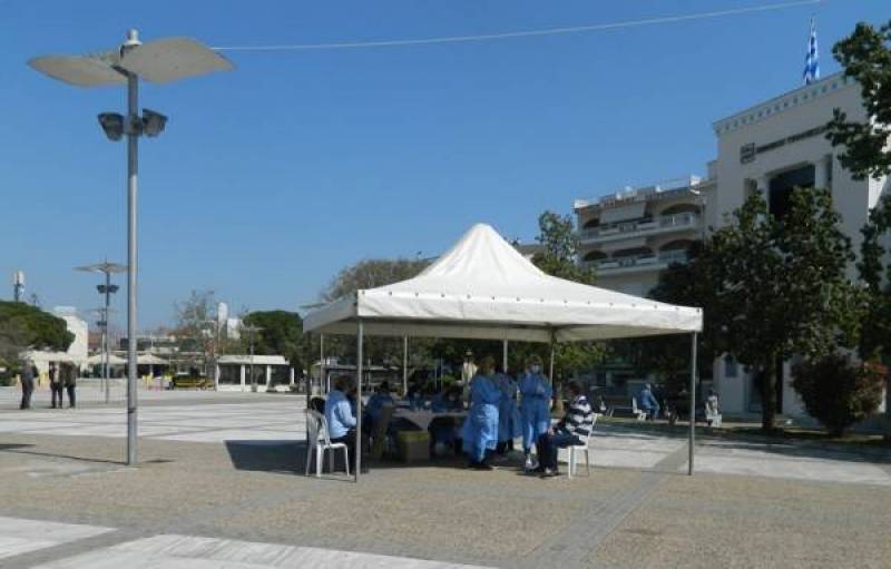 Τεστ στην πλατεία Μεσσήνης