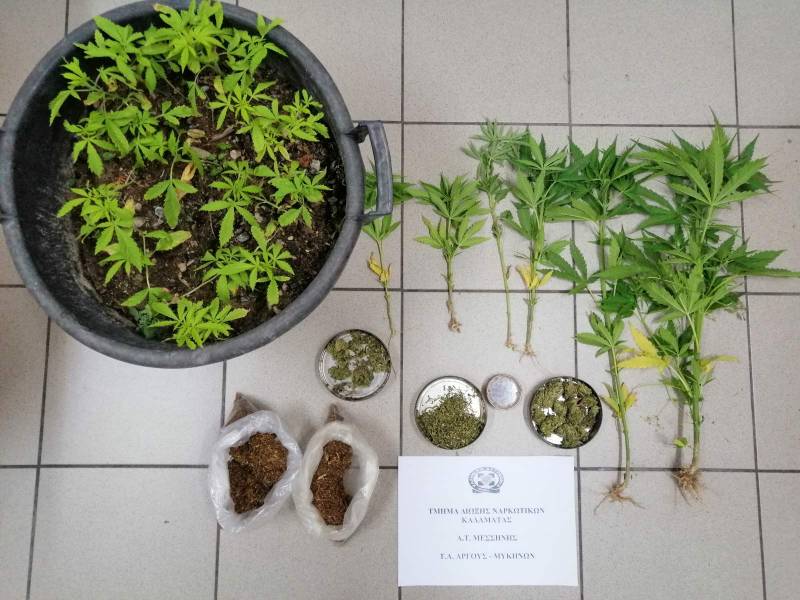 Σύλληψη 61χρονου Μεσσήνιου στην Αργολίδα για χασίς και λαθραίο καπνό