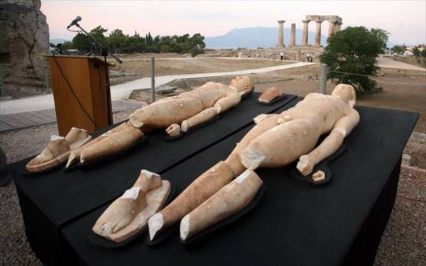 &quot;Πράσινο φως&quot; από το ΚΑΣ για την ανάταξη των δίδυμων Κούρων από την Κλένια Κορινθίας
