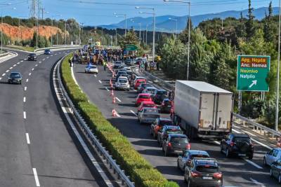 Κλειστός ο αυτοκινητόδρομος στον κόμβο Στέρνας - Πώς διεξάγεται η κυκλοφορία