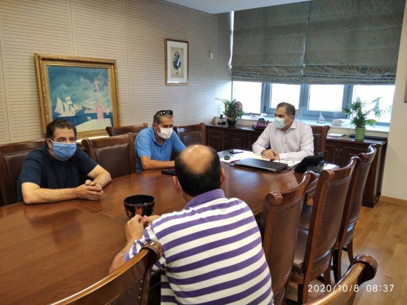 Συνάντηση Βασιλόπουλου με το Σωματείο Εργαζομένων ΔΕΥΑ Μεσσηνίας