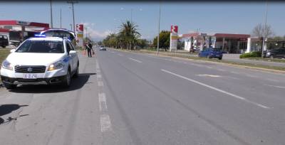 Τροχαίο στη Νέα Είσοδο Καλαμάτας (βίντεο)