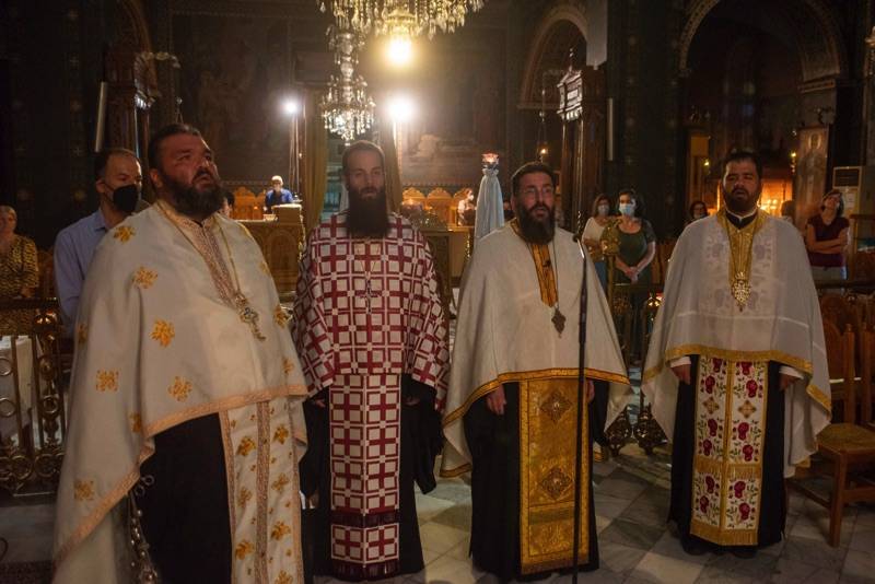 Αγρυπνία στον Αγιο Νικόλαο Φλαρίου Καλαμάτας