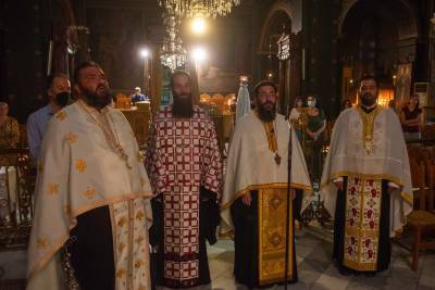 Αγρυπνία στον Αγιο Νικόλαο Φλαρίου Καλαμάτας