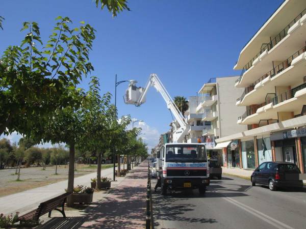 6.000 λαμπτήρες νέου τύπου LED στην Καλαμάτα
