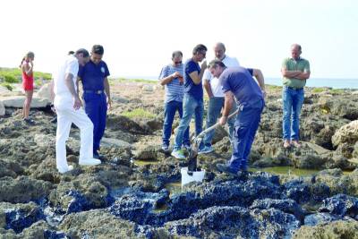 Πετρελαιοκηλίδα στις ακτές της Μαραθούπολης 