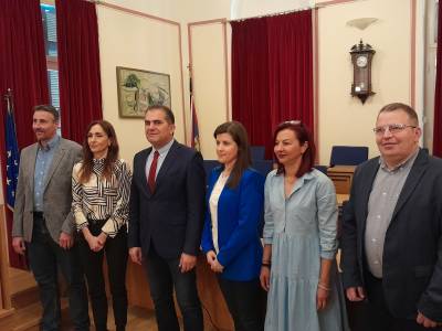 "Δημιουργική Πρωτοβουλία για τον Δήμο Καλαμάτας": Τους 5 πρώτους υποψηφίους παρουσίασε ο Βασιλόπουλος