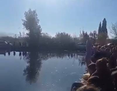 Με λαμπρότητα ο εορτασμός των Θεοφανίων στο &quot;Διβάρι&quot; Πολίχνης (Βίντεο)