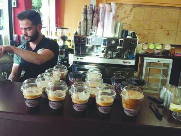 Ρόφημα &quot;Milkshake cheesecake&quot;
