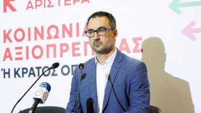 Αλ. Χαρίτσης: Η κυβέρνηση να εγγυηθεί την ασφάλεια της ελληνικής αποστολής στη Γάζα απέναντι στις αυταρχικές πρακτικές του Ισραήλ