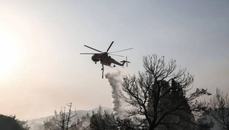 Μεγάλη φωτιά στην Αρκαδία - Πύρινα μέτωπα σε Σέριφο, Ηλεία και Έβρο