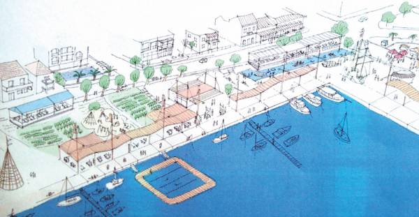 Παρουσιάστηκε η αρχιτεκτονική μελέτη για τον χερσαίο χώρο λιμανιού Κυπαρισσίας