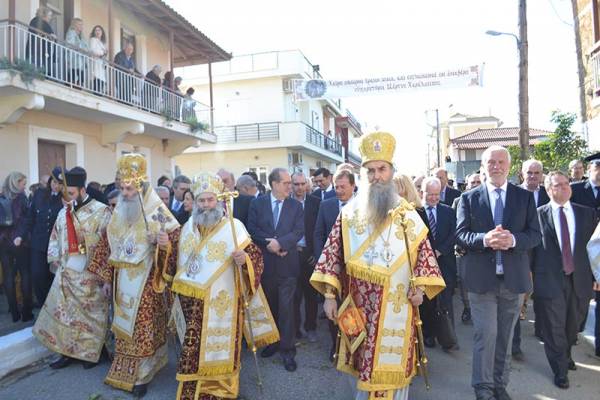 Φιλιατρά: Προεκλογικός καβγάς Νίκα και Τατούλη στη γιορτή του Αγίου Χαραλάμπους