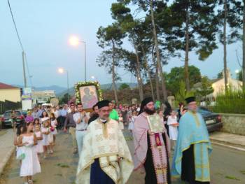 Τα Φιλιατρά γιόρτασαν την Παναγιά της Βλαχέρνας