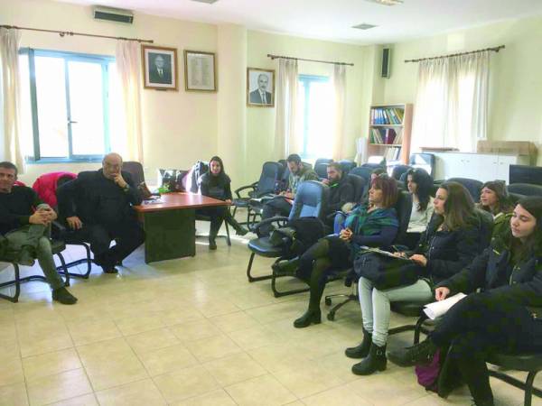 Φοιτητές στην Τριφυλία για το χωροταξικό σχεδιασμό