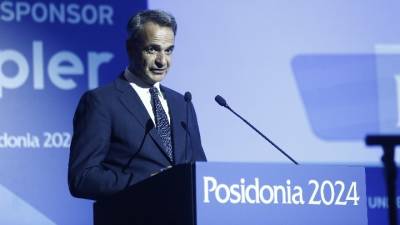 Κυρ. Μητσοτάκης στους Έλληνες πλοιοκτήτες στα «Ποσειδώνια»: Θα είμαι δίπλα σας σε κάθε μάχη, που θα δώσει η ελληνική ναυτιλία
