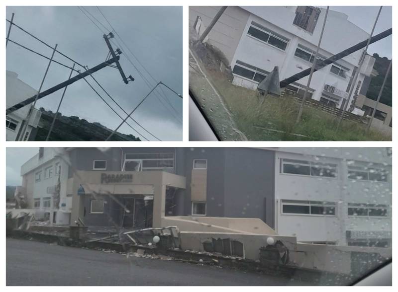 Κακοκαιρία &quot;Αντέλ&quot;: Μεγάλες ζημιές από ανεμοστρόβιλο στη Φοινικούντα