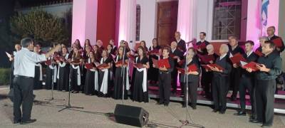 Η χορωδία «Ηδύφωνον» τιμήθηκε στην Αρχαία Ολυμπία