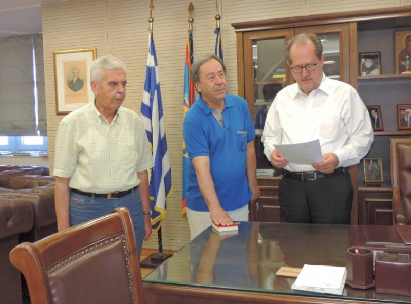 Ορκίστηκε δημοτικός σύμβουλος Καλαμάτας ο Τάκης Βασιλόπουλος
