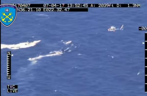 Εντυπωσιακό βίντεο από την καταδίωξη και τη σύλληψη του κυκλώματος με τον 1,5 τόνο χασίς στο Ταίναρο