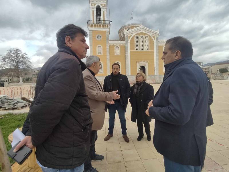 Στην τελική ευθεία η ανάπλαση της πλατείας Υπαπαντής