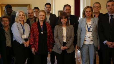 Σακελλαροπούλου: Είναι ανάγκη να υπερασπιστούμε όλοι την ανεξαρτησία της ενημέρωσης