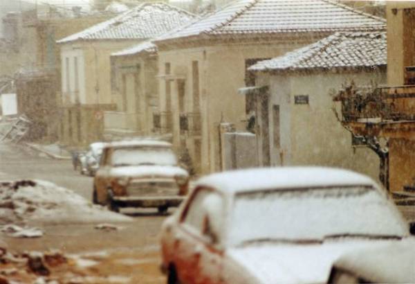 Μάρτης με χιόνια στη Μεσσηνία πριν 29 χρόνια (φωτογραφίες)