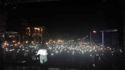 Κυκλοφοριακό... κομφούζιο μετά τη συναυλία Μαραβέγια