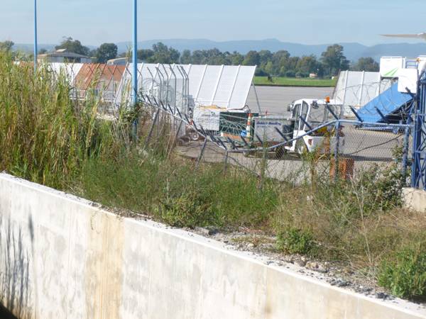 Επιδιόρθωση ζημιών στο αεροδρόμιο Καλαμάτας