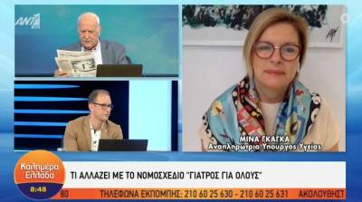 Γκάγκα: Ο προσωπικός γιατρός είναι δωρεάν και συμβεβλημένος με τον ΕΟΠΥΥ (Βίντεο)