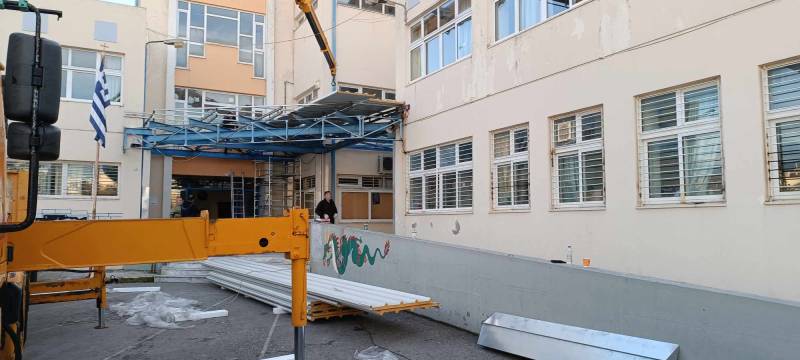 Εργασίες συντήρησης σε σχολεία της Καλαμάτας
