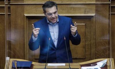 Τσίπρας: Ο κ. Μητσοτάκης πάει και ψωνίζει φρεγάτες και Rafale λες και πάει και αγοράζει γραβάτες σε πολυκατάστημα