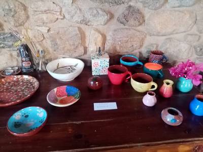 Εκθεση κεραμικής των μαθητών του "Χοϊκό" στο Χαρακοπιό