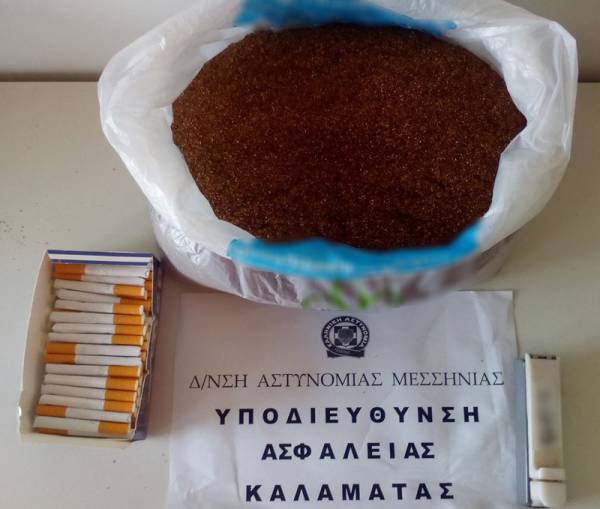 Σύλληψη Βούλγαρου για λαθραίο καπνό στη Μεσσήνη