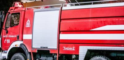 Φωτιά στον καταυλισμό της Μπιρμπίτας