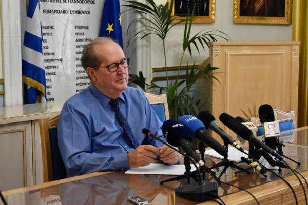 Περιφέρεια Πελοποννήσου: Απολογισμό των έργων της θητείας του έκανε ο Νίκας (βίντεο)