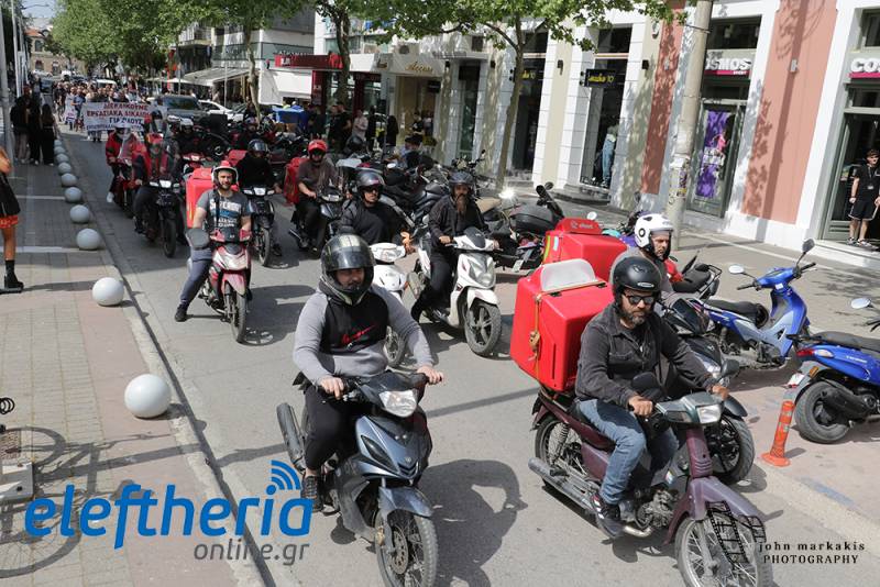 Δυναμικές απεργιακές συγκεντρώσεις στην Καλαμάτα (βίντεο-φωτογραφίες)