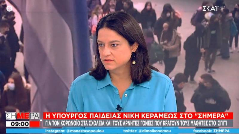 Κεραμέως: Πιο πολλά κρούσματα σε σχολεία με χαμηλότερη εμβολιαστική κάλυψη γονέων (Βίντεο)