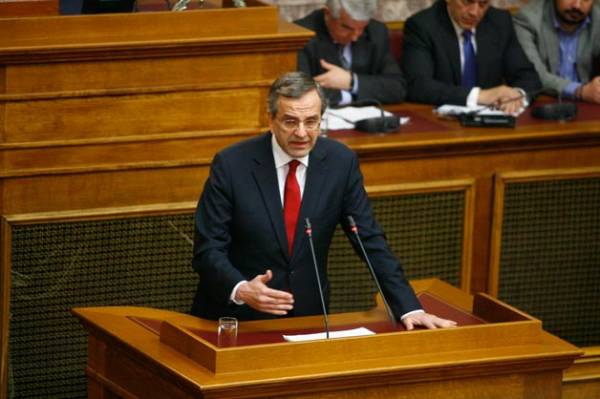 Σαμαράς: "Ο ΣΥΡΙΖΑ θυμίζει τις πρώτες μέρες της κυβέρνησης Παπανδρέου"