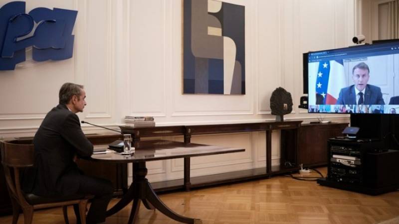 Συμμετοχή Κυρ. Μητσοτάκη στην τηλεδιάσκεψη ηγετών της «Συμμαχίας των Προθύμων»