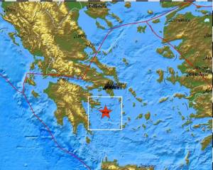 Σεισμός 5,7 Ρίχτερ στον Αργοσαρωνικό