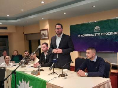 Ομιλία Σπυρόπουλου στην Καλαμάτα: Δεύτερη θέση με ισχυρό ποσοστό ο στόχος του ΠΑΣΟΚ