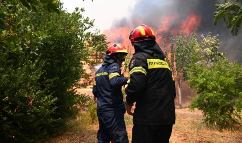 Πολύ υψηλός αύριο ο κίνδυνος φωτιάς - O χάρτης της Γενικής Γραμματείας Πολιτικής Προστασίας