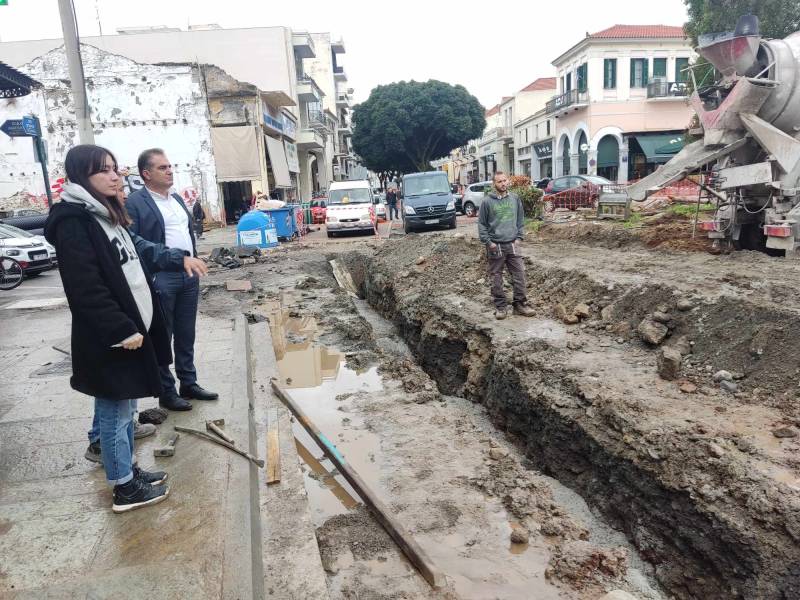 Καλαμάτα: Επίσκεψη Βασιλόπουλου σε εξελισσόμενα έργα